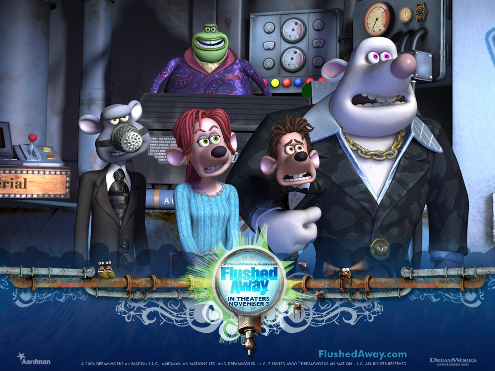 Flushed Away wallpaper #23 - 1600x1200