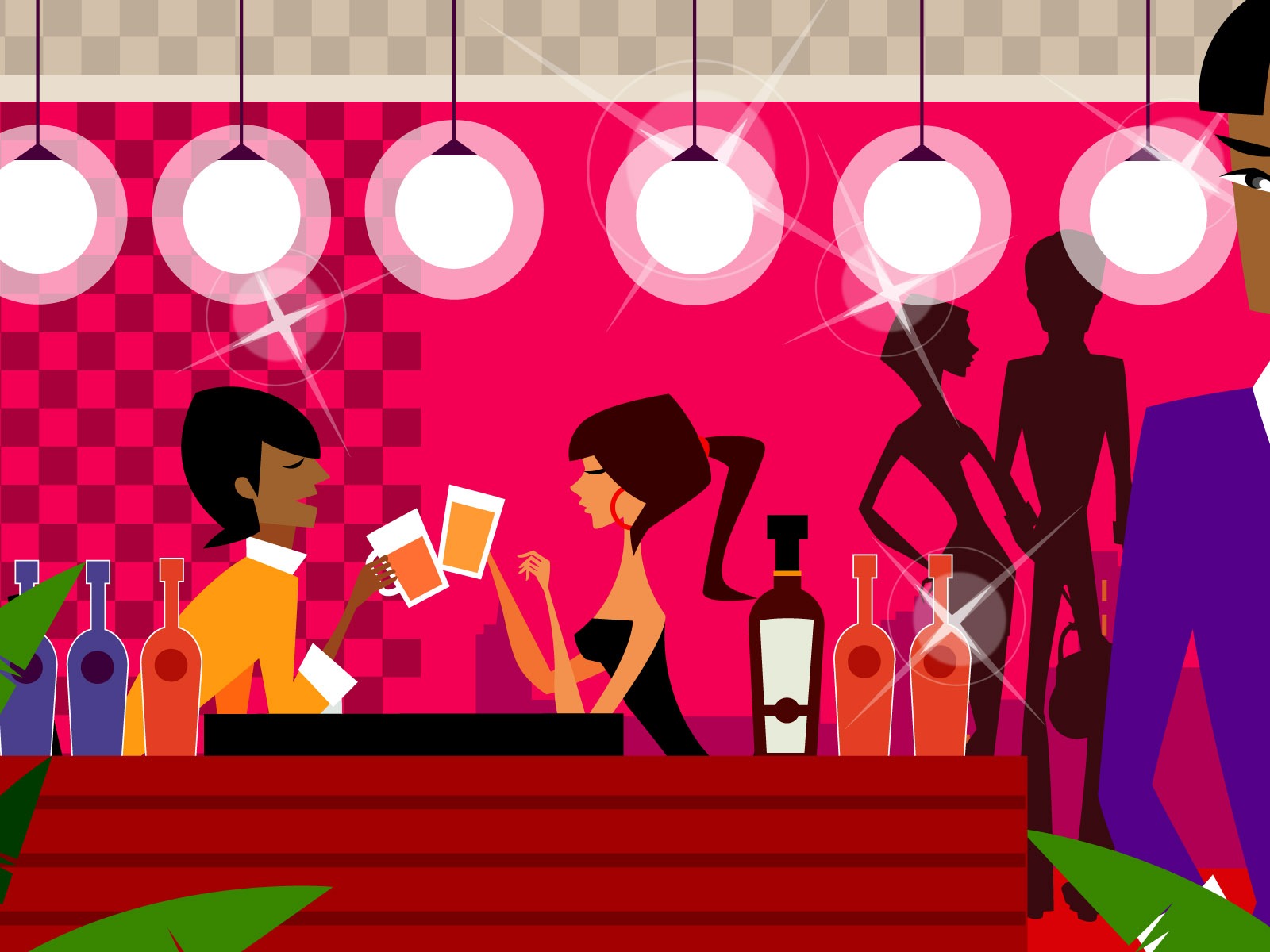 Vector Wallpaper leisure life (1) #1 - 1600x1200
