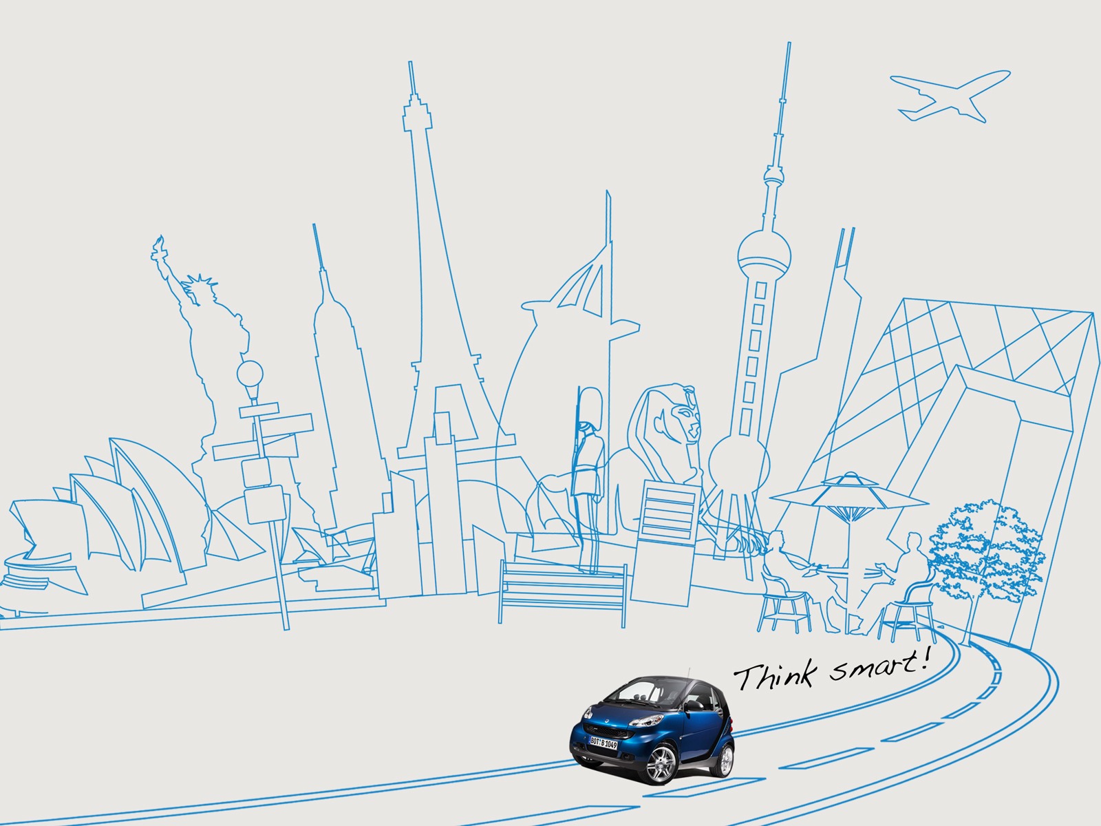 Smart 汽車壁紙 #7 - 1600x1200