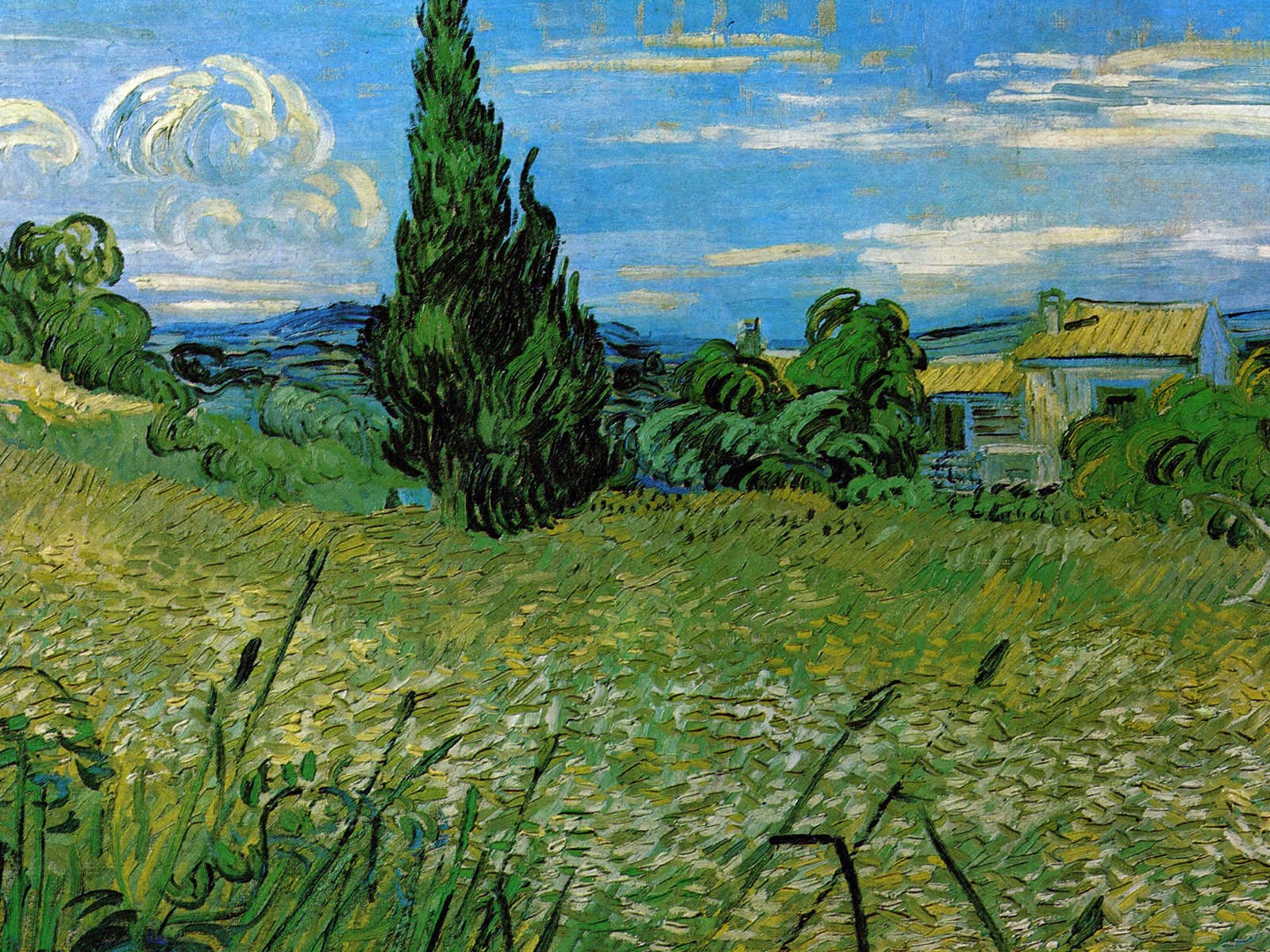 Vincent Van Gogh malování tapety (1) #8 - 1600x1200