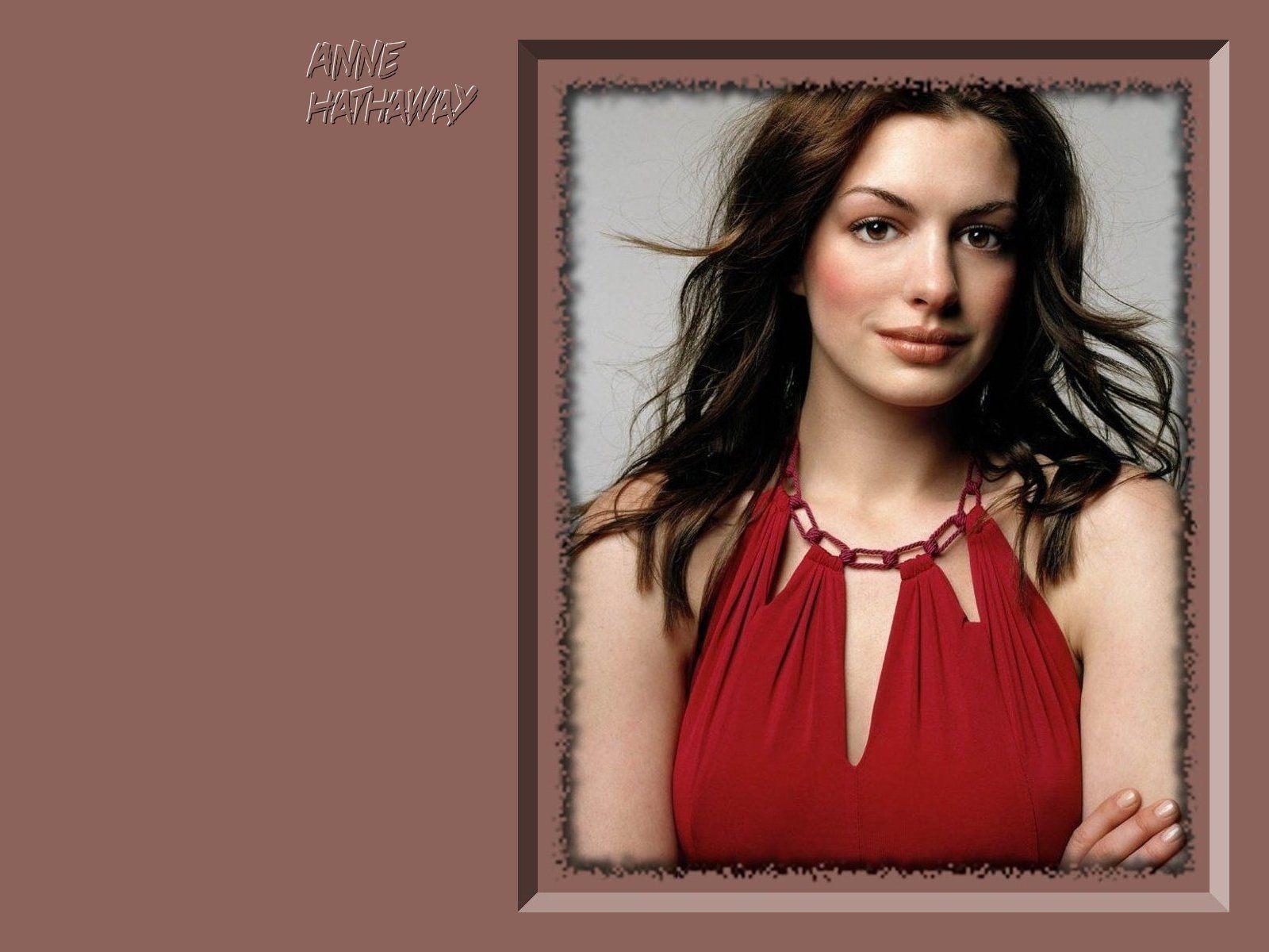 Anne Hathaway 安妮·海瑟薇美女壁紙 #8 - 1600x1200
