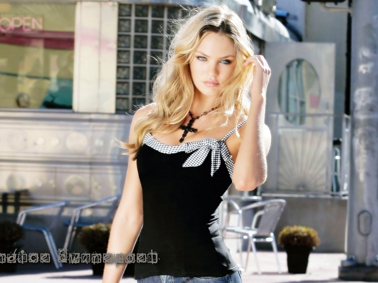 Candice Swanepoel 康迪斯·斯瓦內普爾美女壁紙 #30 - 1600x1200