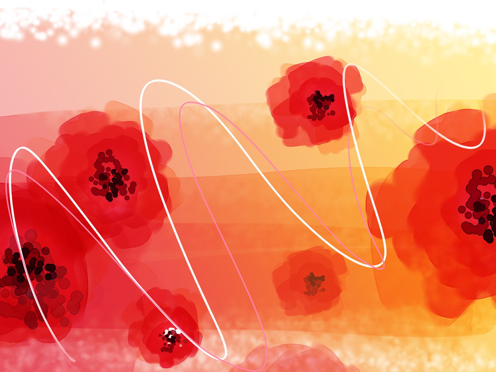 合成花卉 壁紙(二) #3 - 1600x1200