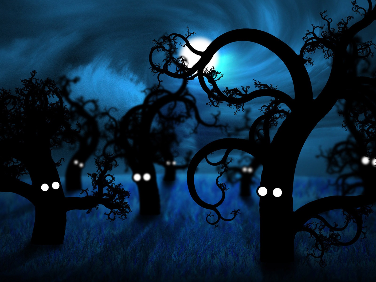 Vlads moon téma wallpaper #10 - 1600x1200