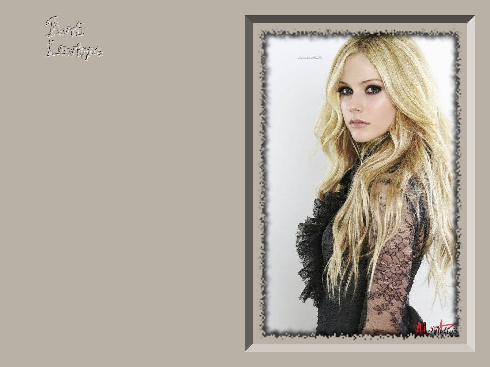 Avril Lavigne 艾薇儿·拉维妮 美女壁纸5 - 1600x1200
