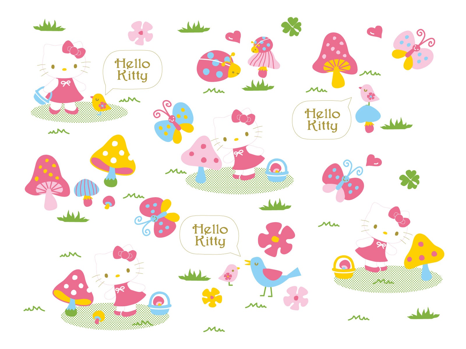 HelloKitty 壁紙(一) #2 - 1600x1200