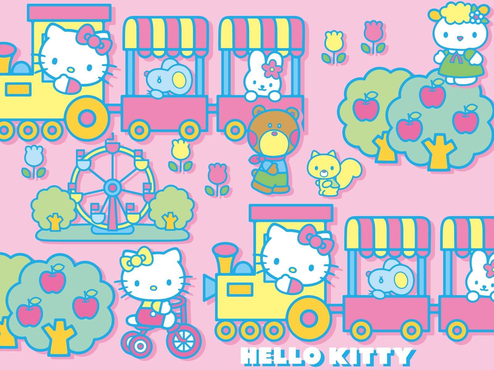 HelloKitty 바탕 화면 (1) #5 - 1600x1200