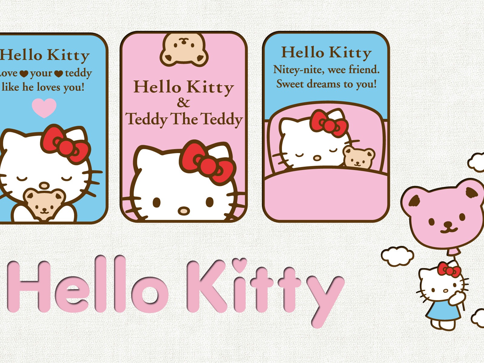 HelloKitty 壁紙(一) #7 - 1600x1200