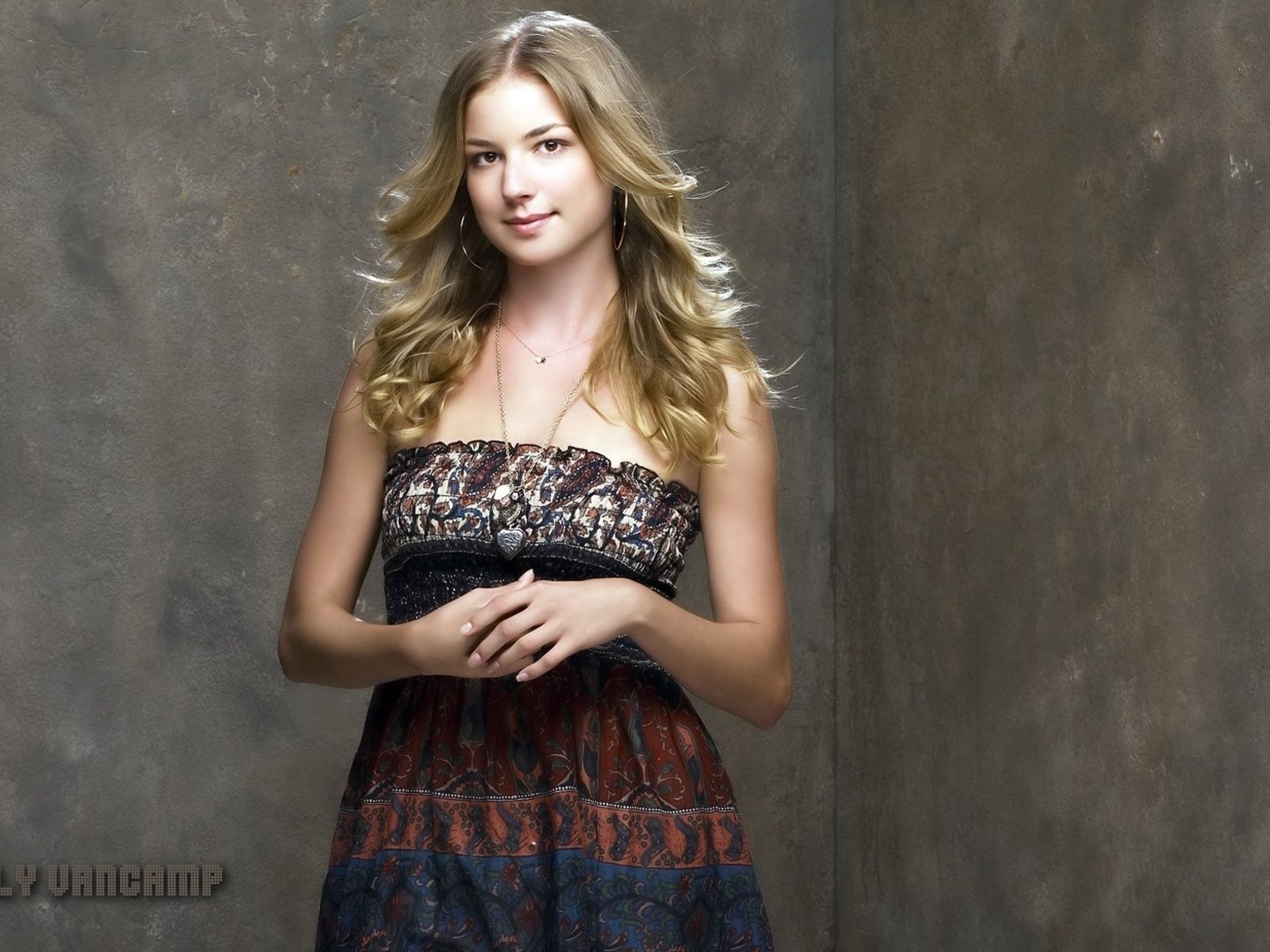 Emily VanCamp 艾米麗·萬凱普美女壁紙 #8 - 1600x1200