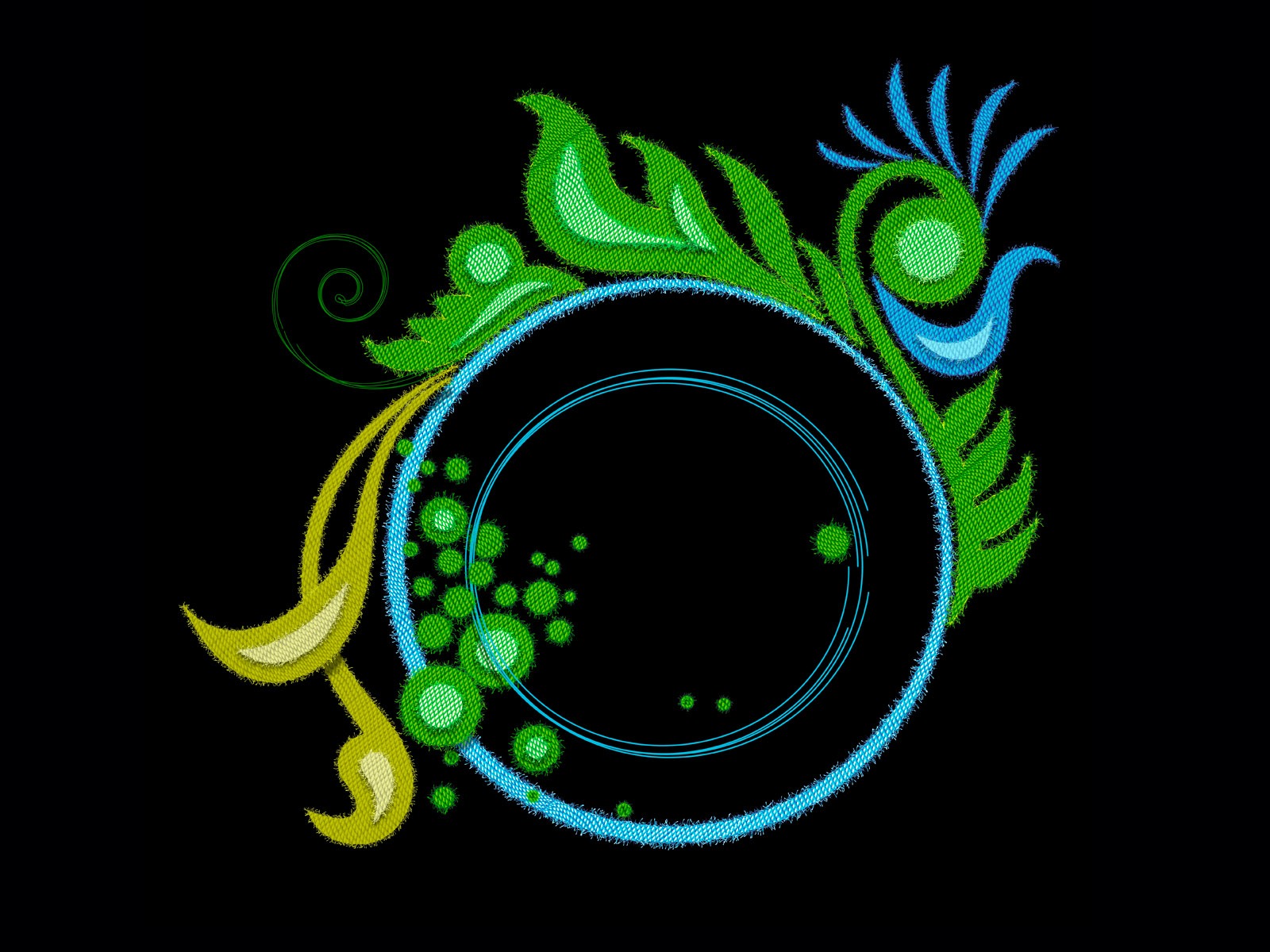 炫彩花紋 壁紙(一) #14 - 1600x1200