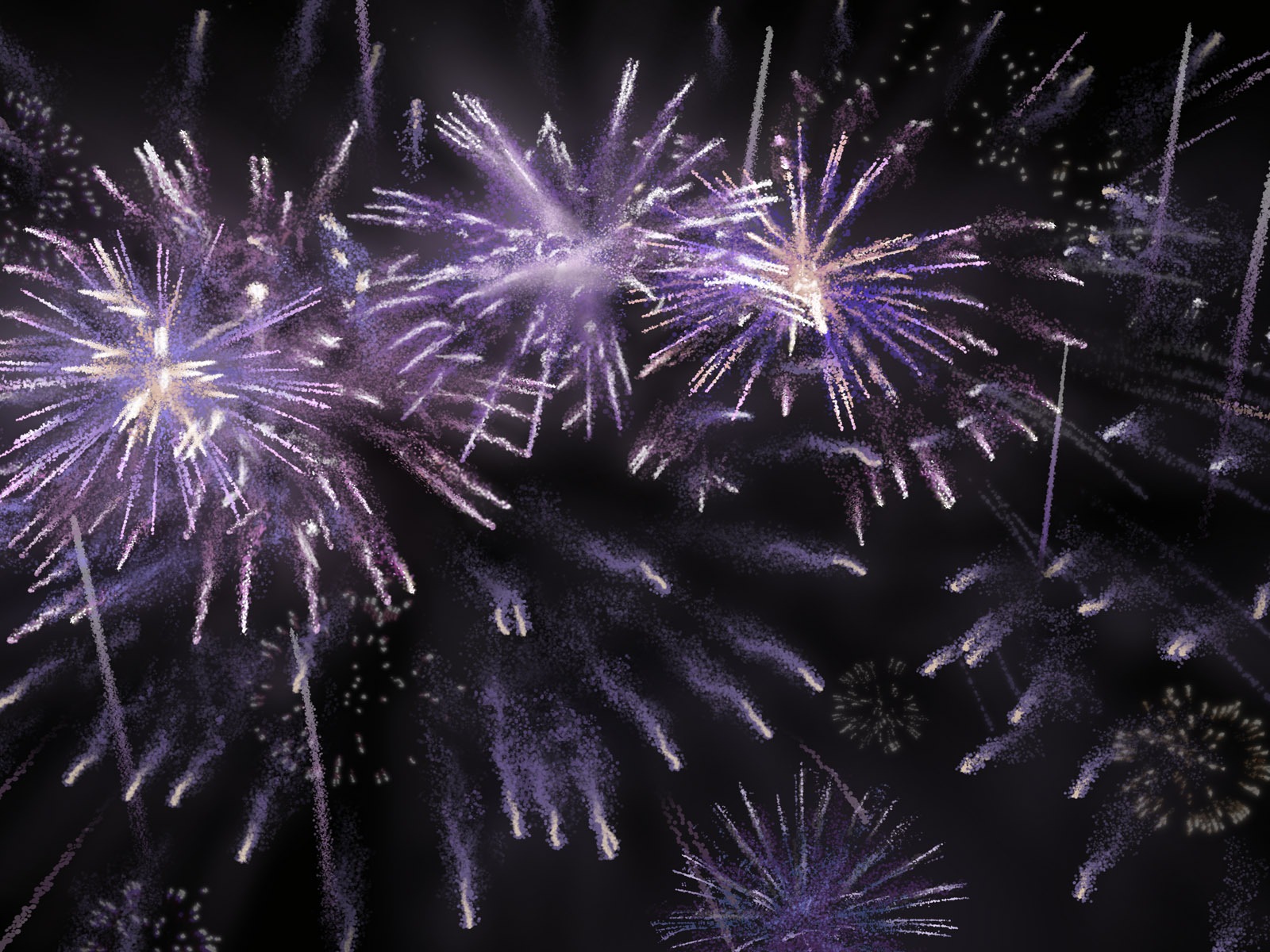 Colorful fireworks HD wallpaper #3 - 1600x1200