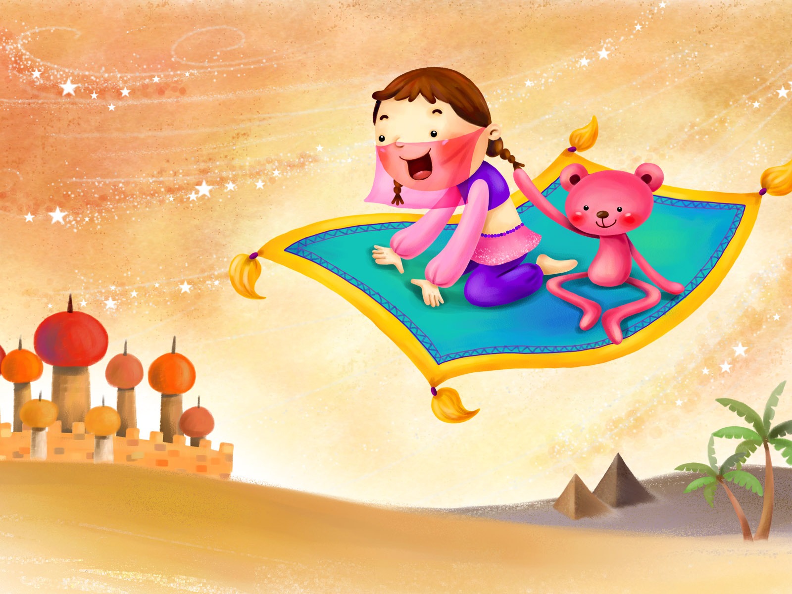 Widescreen wallpaper childhood dream (3) #17 - 1600x1200
