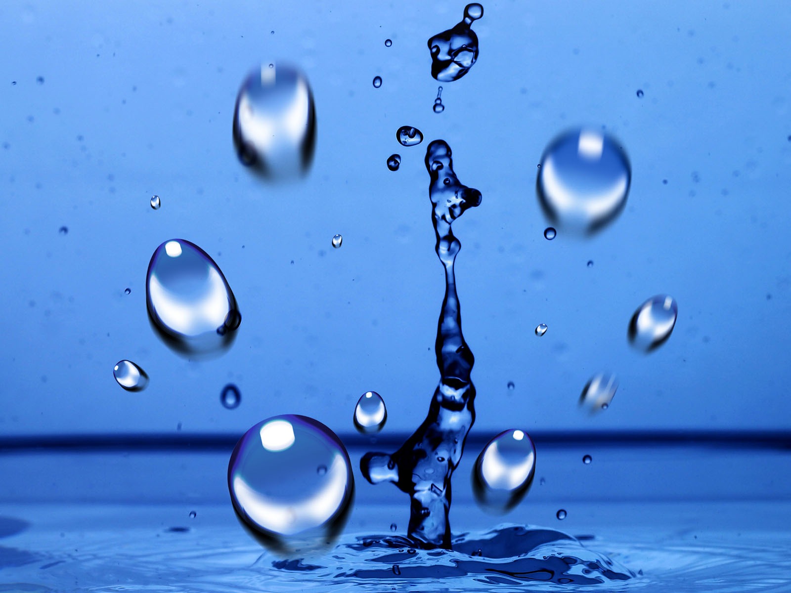 Colorful Water drops HD wallpaper #5 - 1600x1200