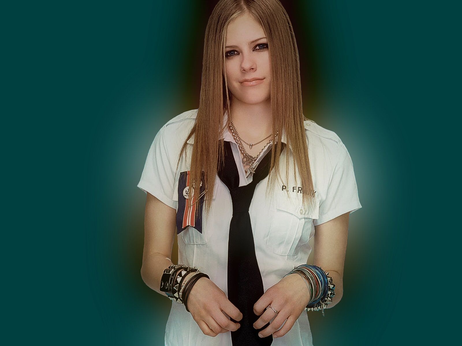 Avril Lavigne 艾薇兒·拉維尼 美女壁紙(二) #4 - 1600x1200