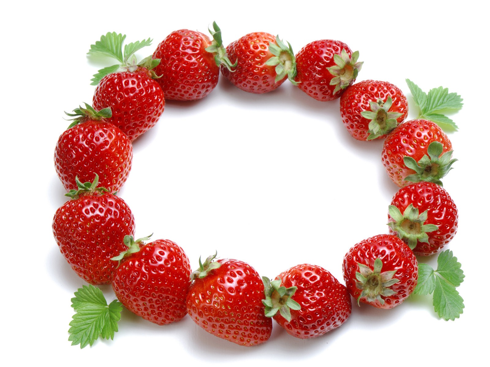 HD wallpaper fresh strawberries #3 - 1600x1200