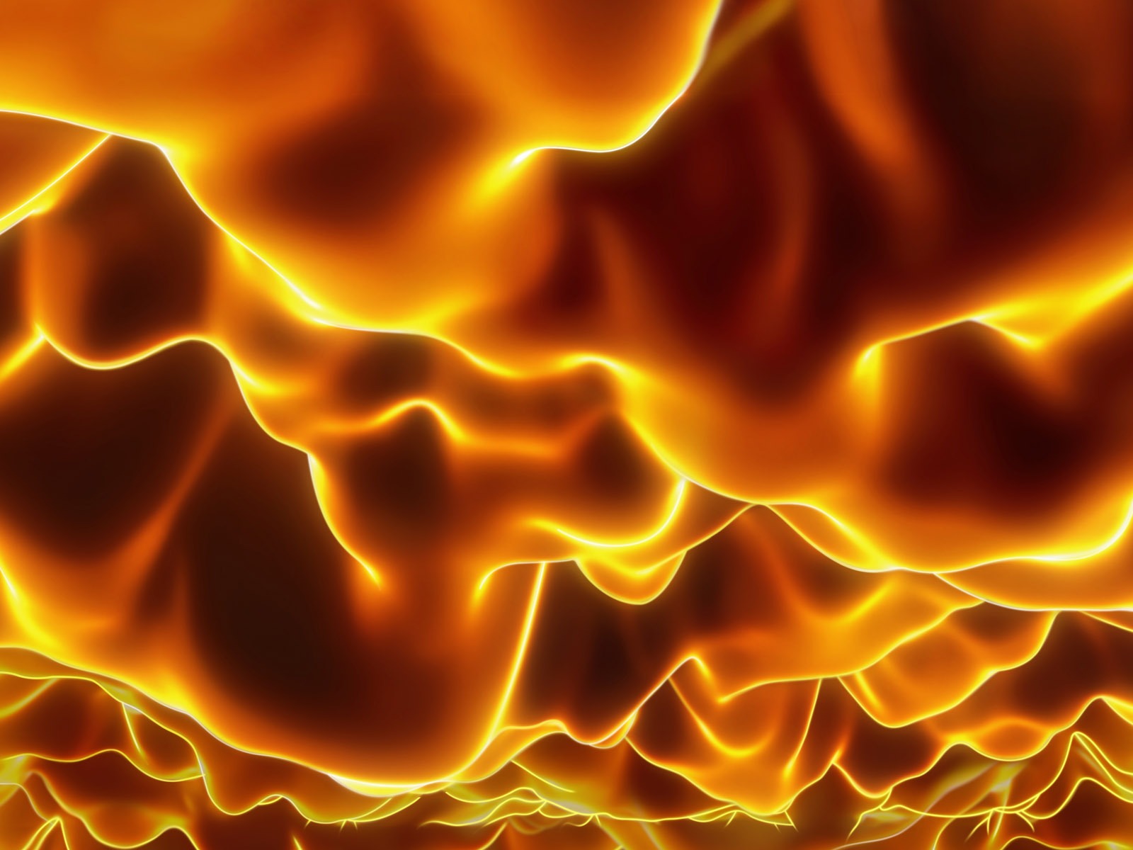 火焰特寫 高清壁紙 #4 - 1600x1200