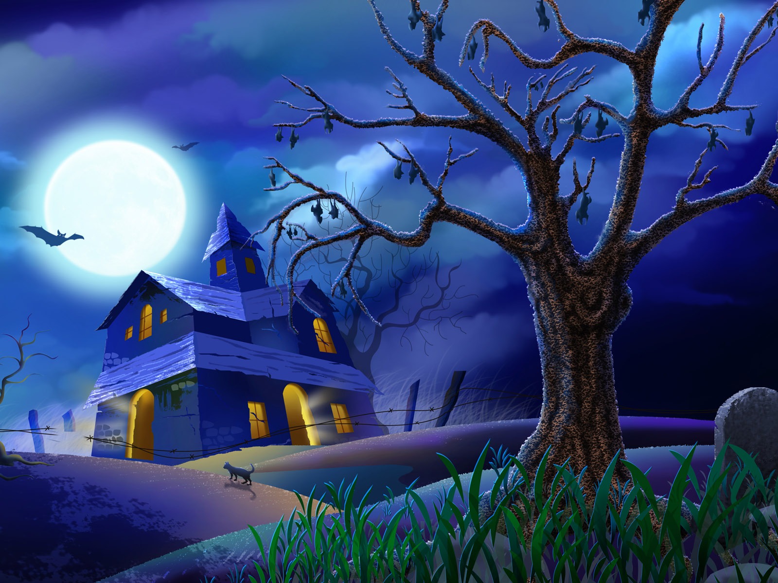 Halloween Téma Tapety na plochu (3) #20 - 1600x1200