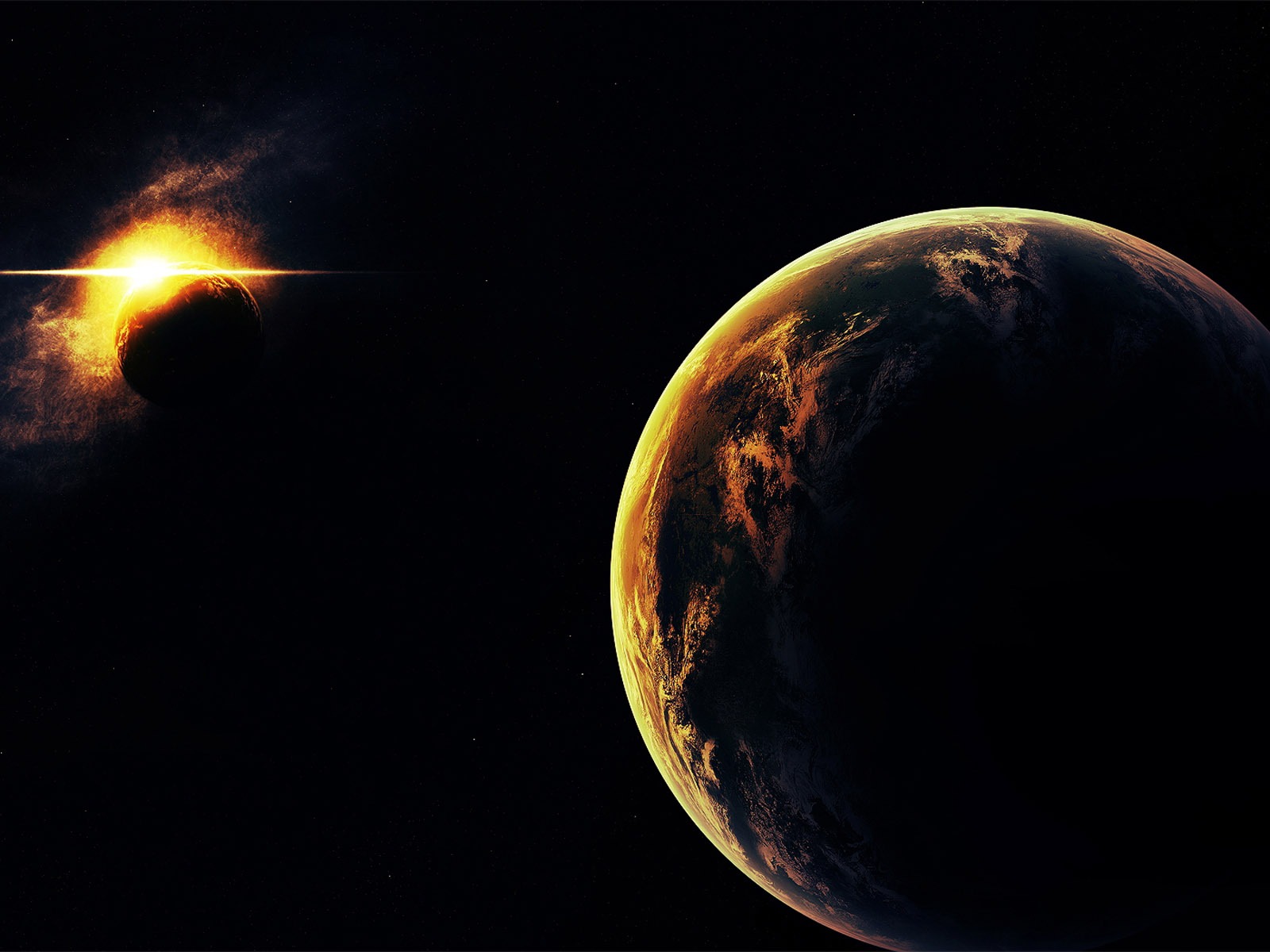 Widescreen wallpaper Star Earth (1) #18 - 1600x1200