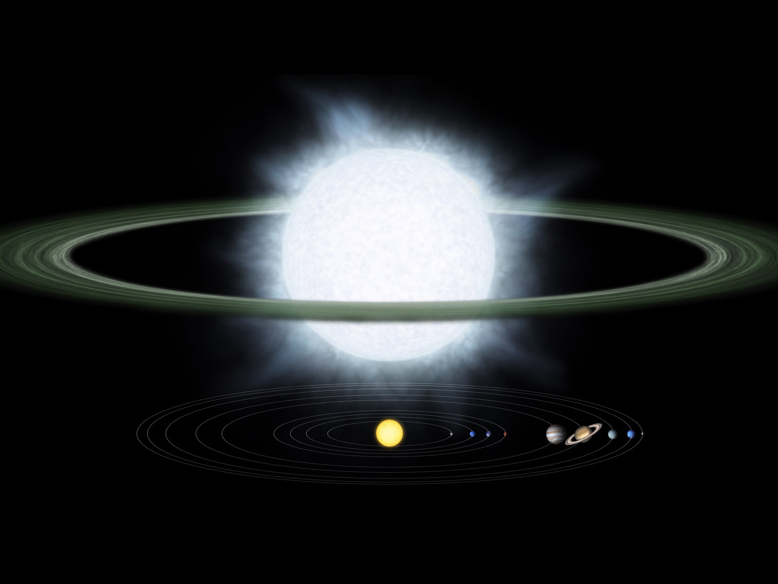 宽屏星空地球 壁纸(二)8 - 1600x1200