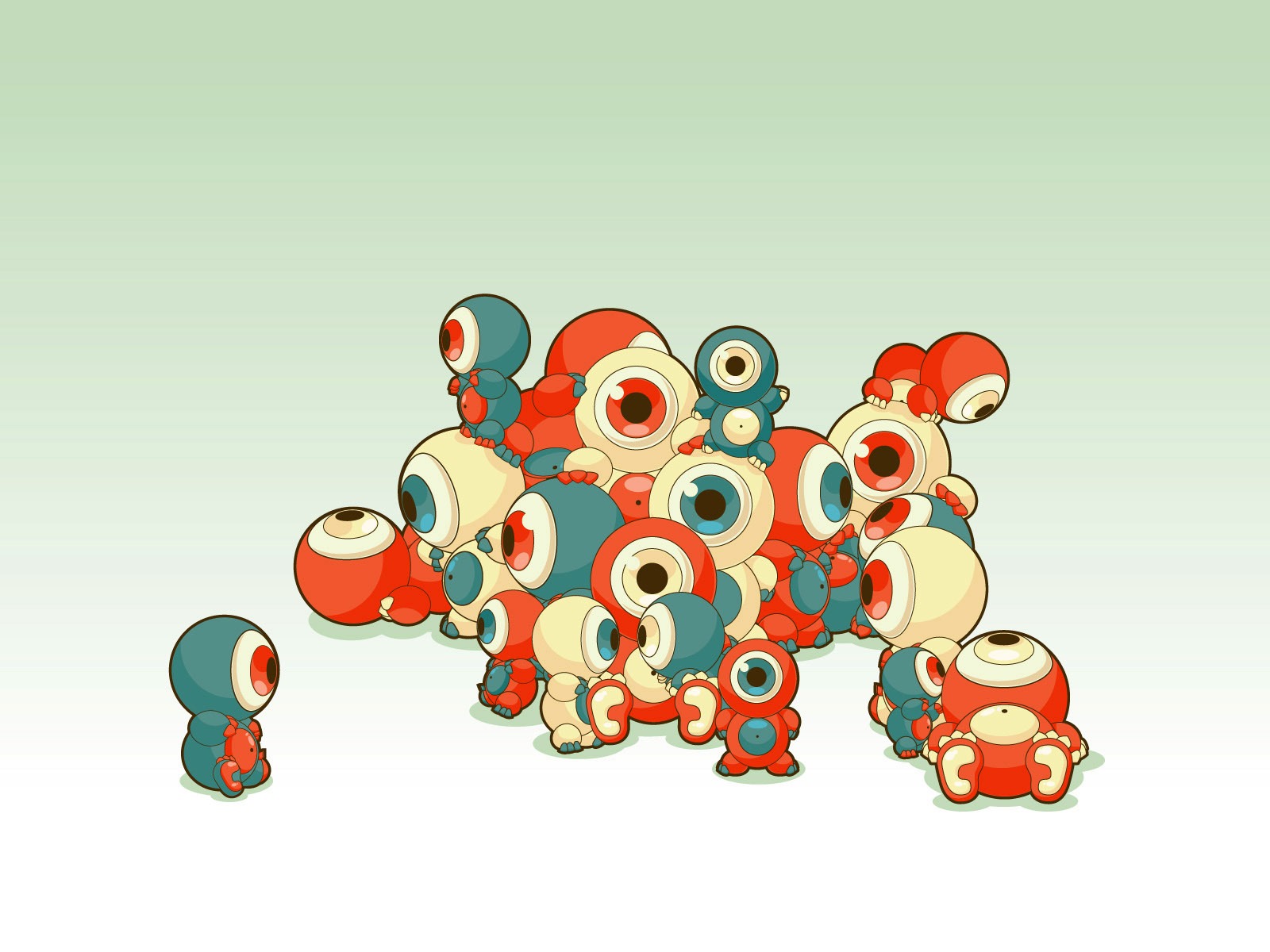 卡通合集壁紙 #17 - 1600x1200