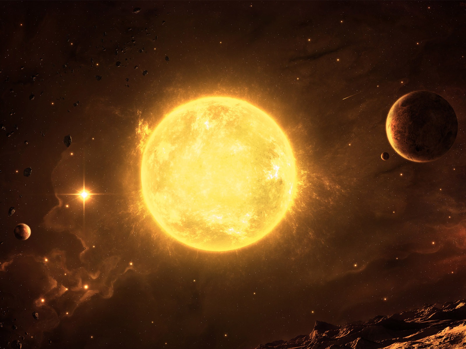 Widescreen-Wallpaper Star Earth (3) #20 - 1600x1200