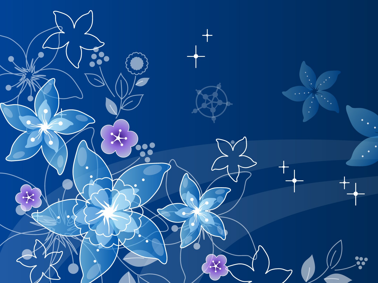 炫彩花紋 壁紙(七) #3 - 1600x1200