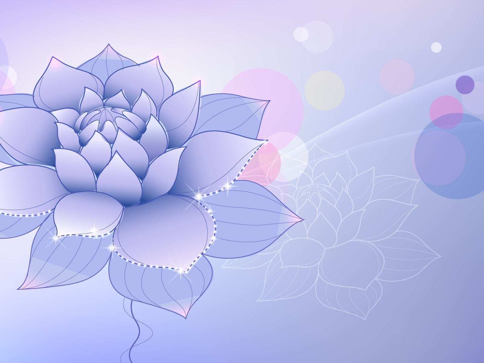 炫彩花紋 壁紙(七) #7 - 1600x1200