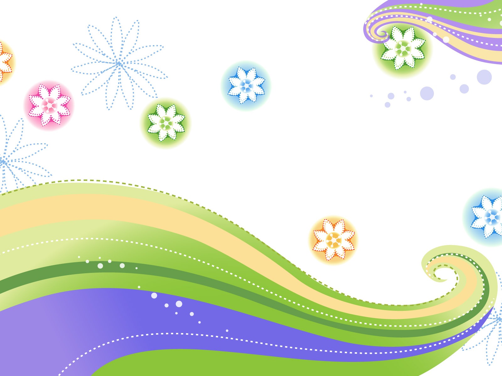 Colorful vector background wallpaper (3) #11 - 1600x1200