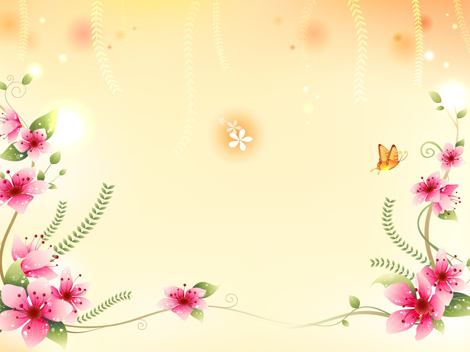 炫彩花紋 壁紙(九) #4 - 1600x1200