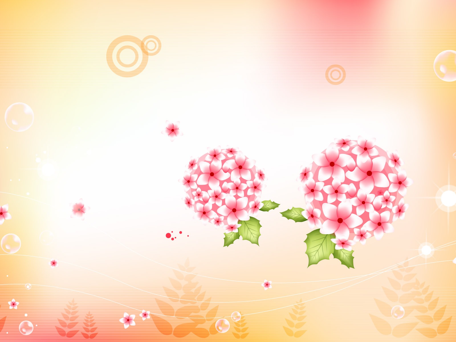 炫彩花紋 壁紙(十) #3 - 1600x1200