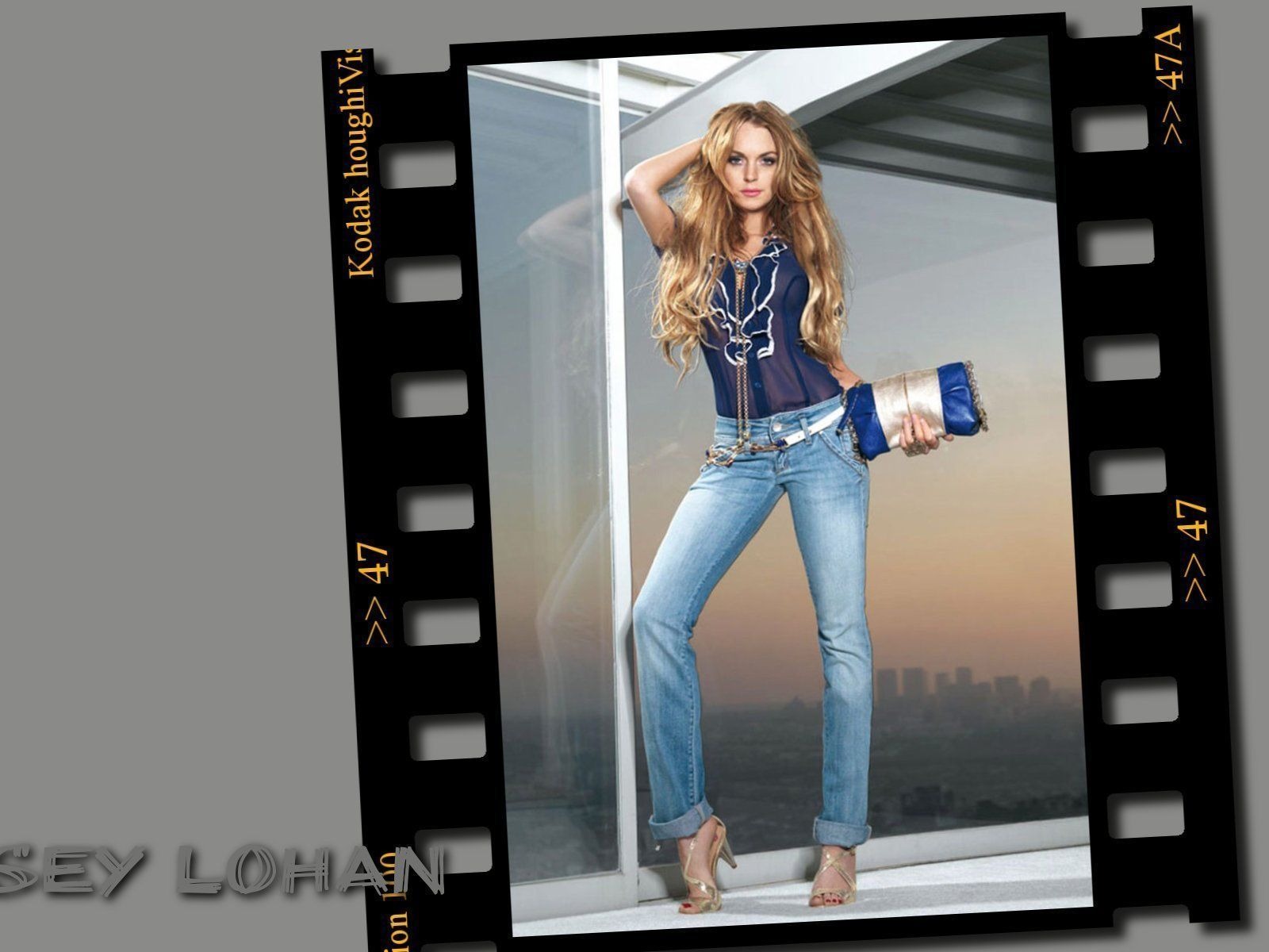Lindsay Lohan krásná tapeta #12 - 1600x1200