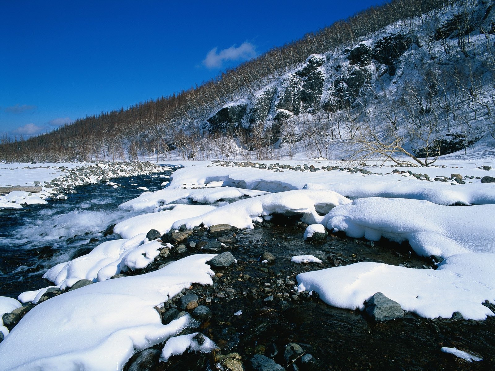 冬天雪景壁紙 #22 - 1600x1200