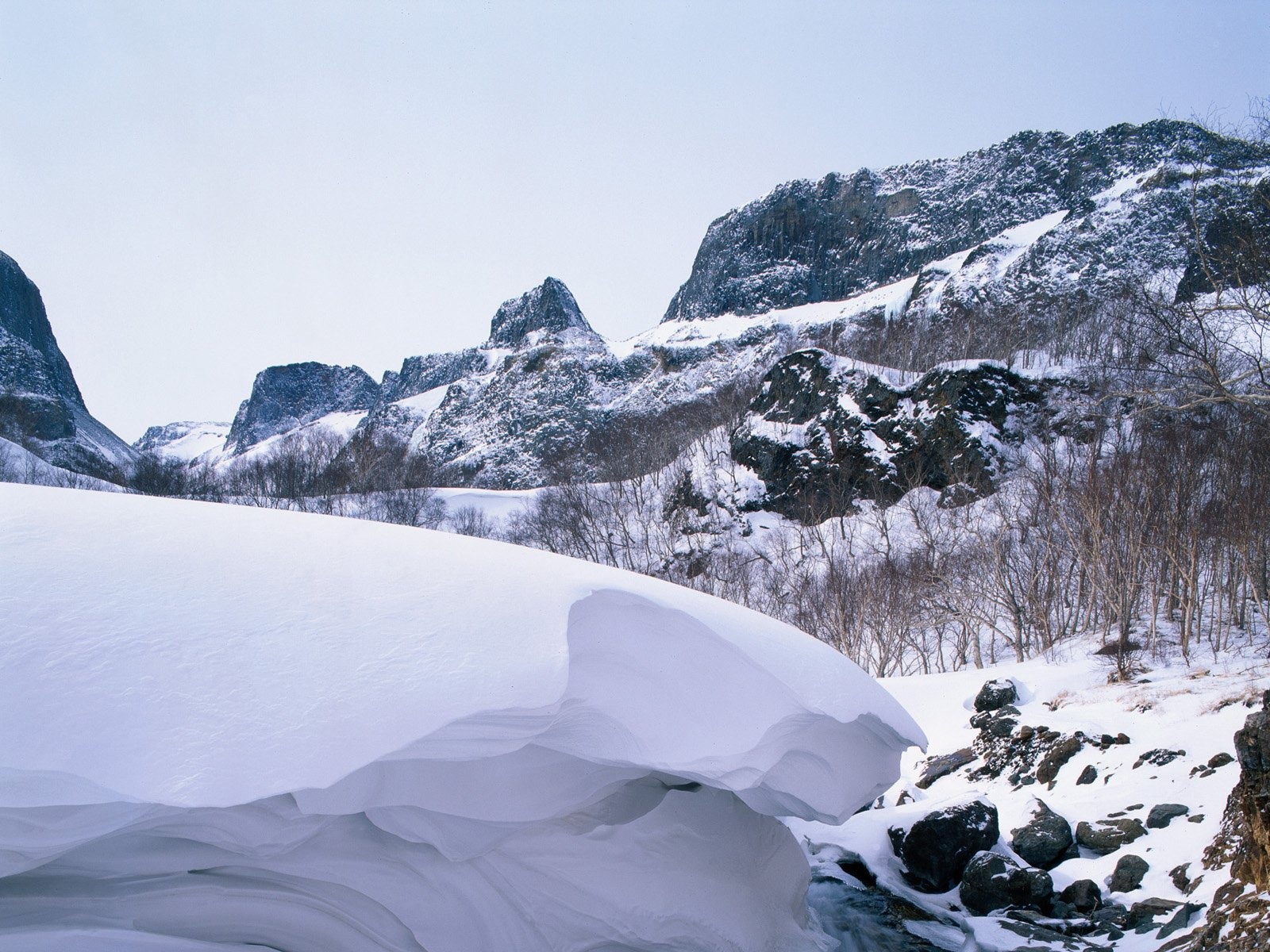 冬天雪景壁紙 #35 - 1600x1200