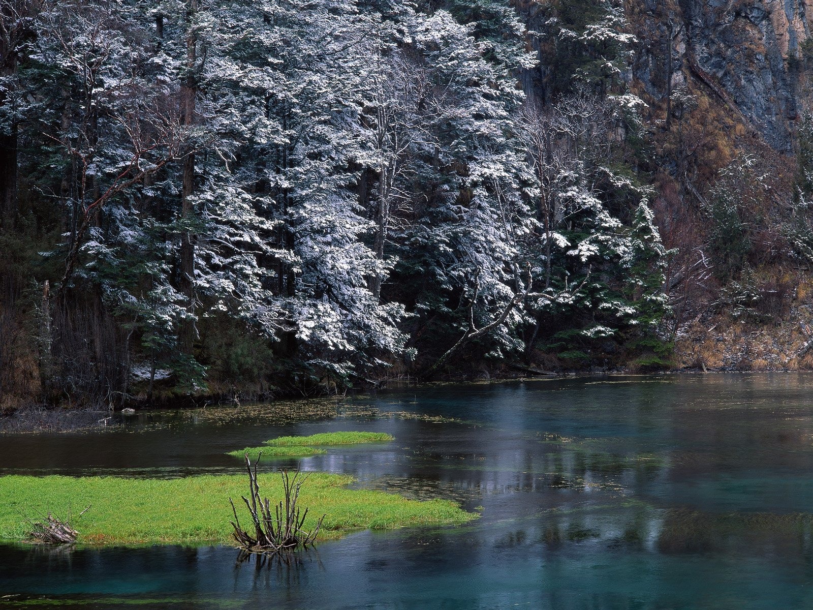 冬天雪景壁紙 #38 - 1600x1200