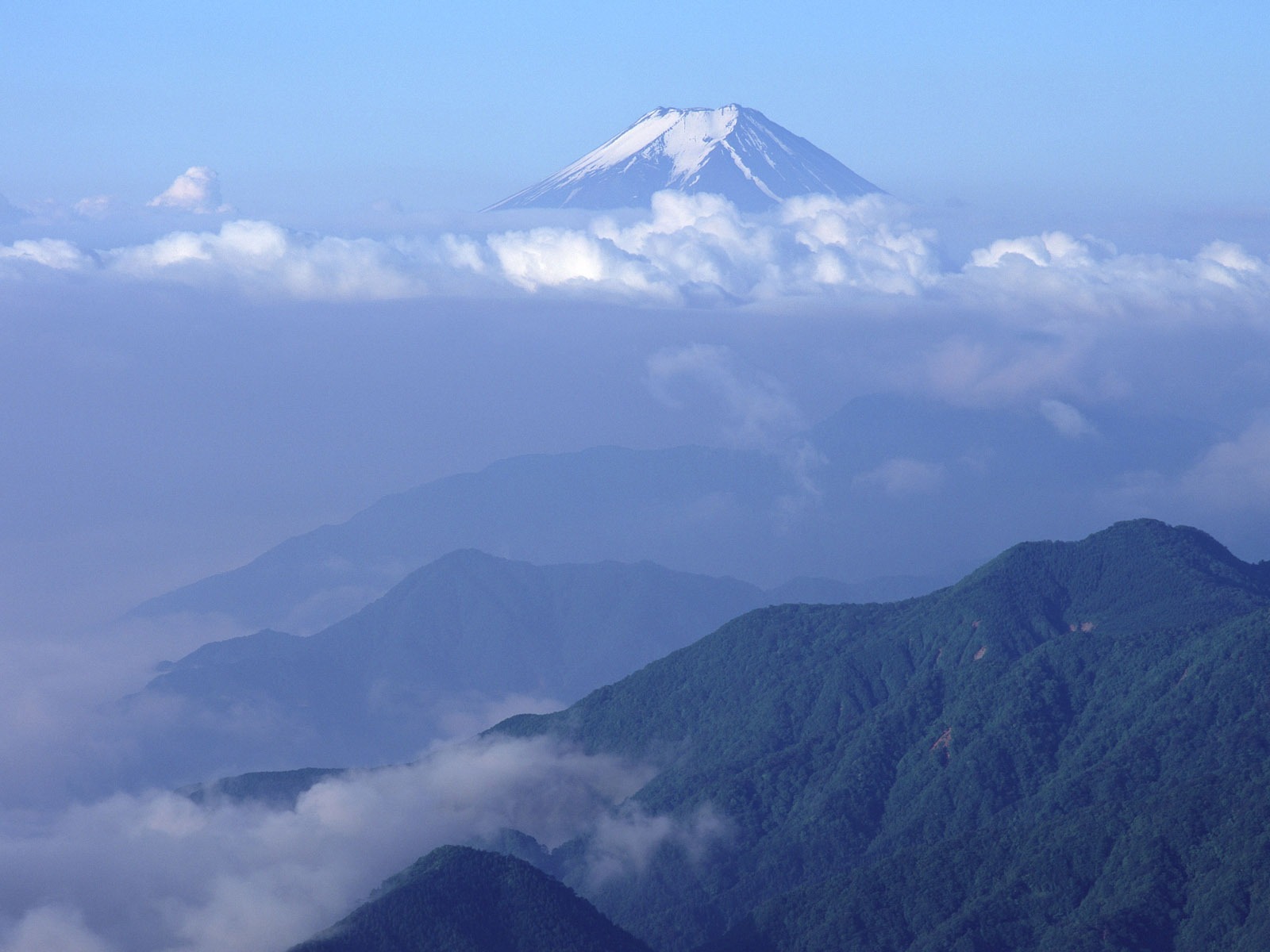 Mount Fuji, Japonsko tapety (2) #10 - 1600x1200
