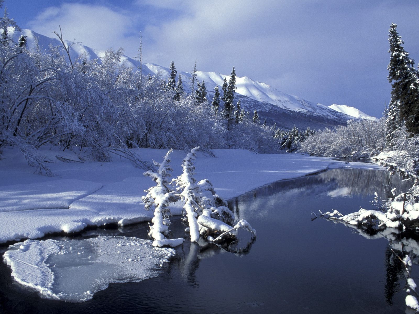 冬天雪景壁紙(二) #7 - 1600x1200