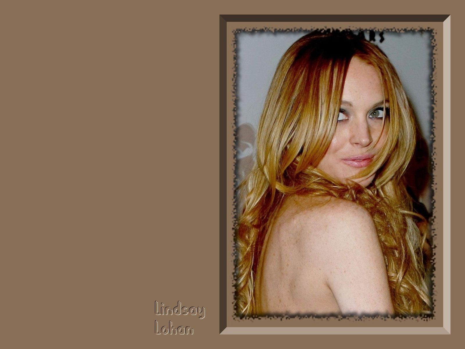 Lindsay Lohan krásná tapeta #16 - 1600x1200