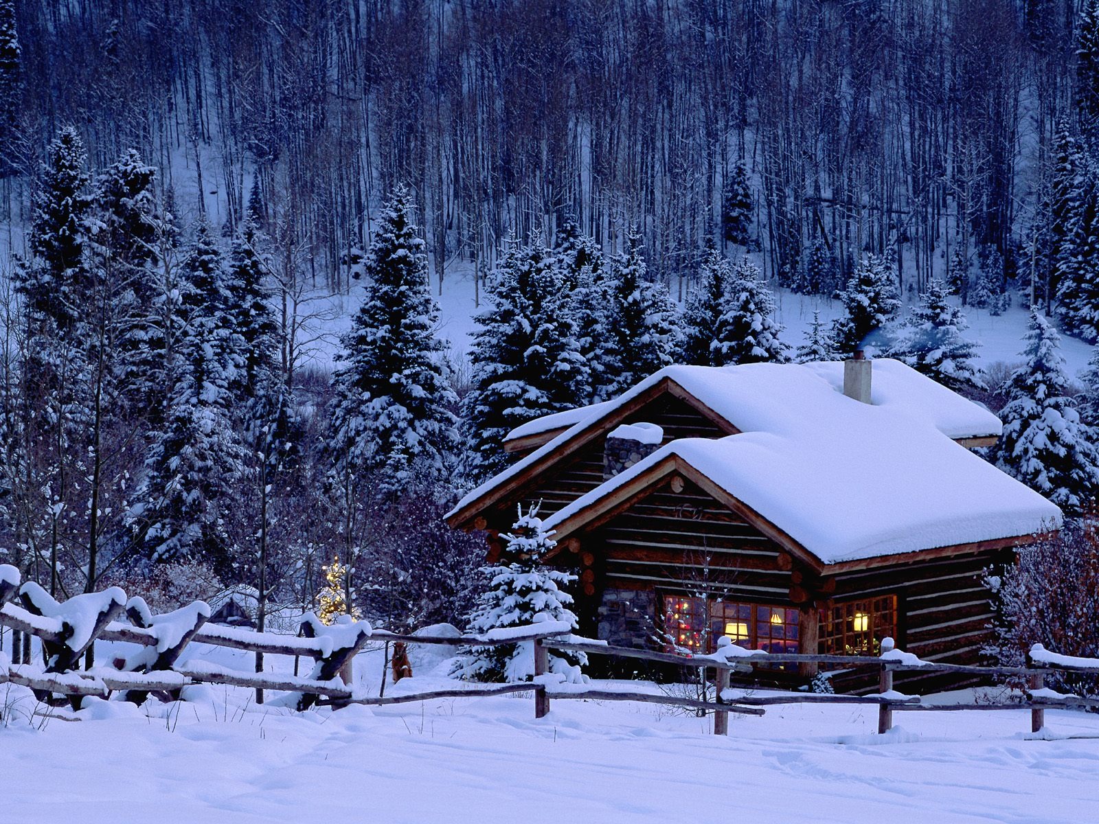 Invierno Nieve fondo de pantalla (3) #15 - 1600x1200