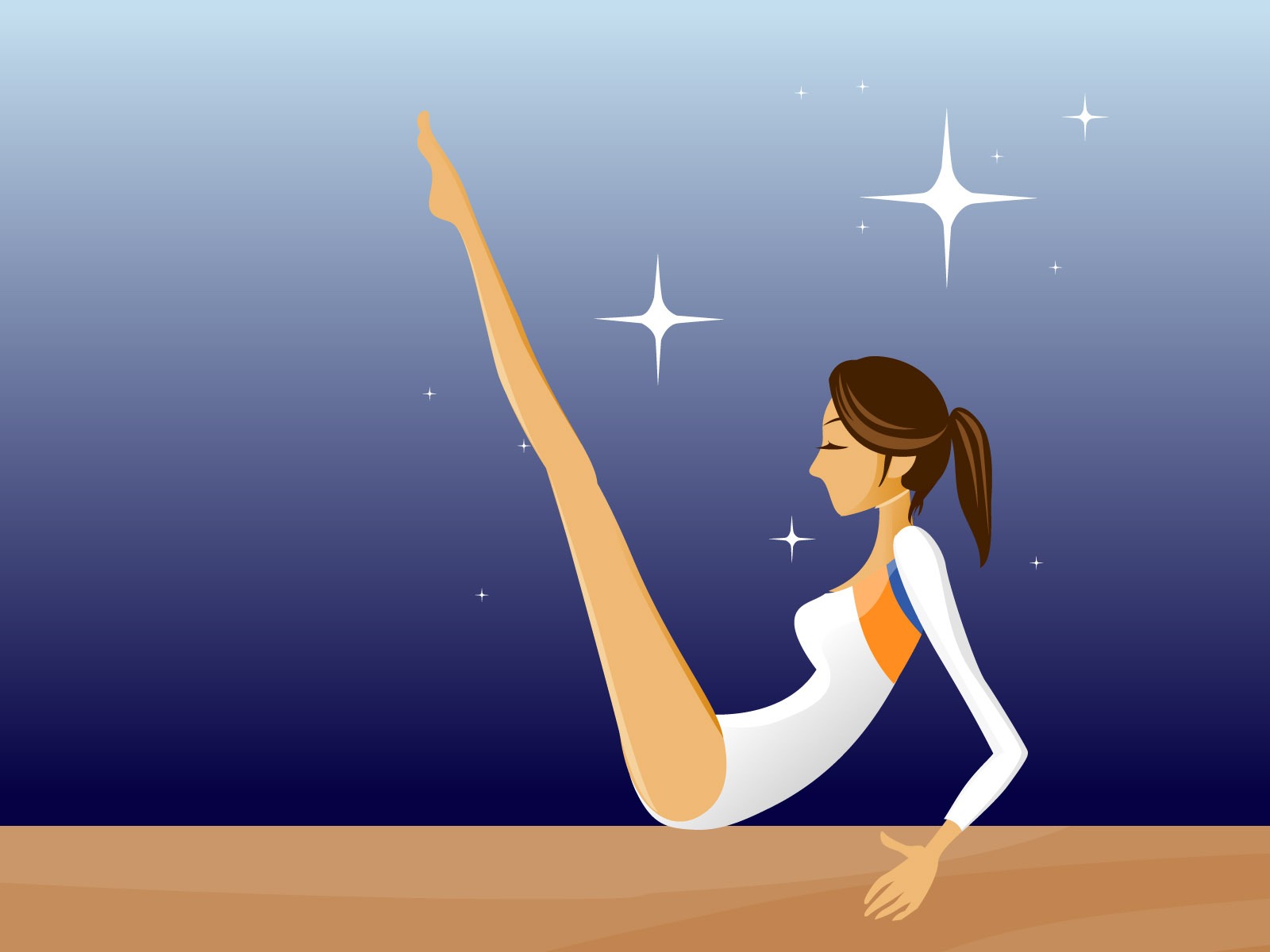 Women's leisure sports vector #16 - 1600x1200