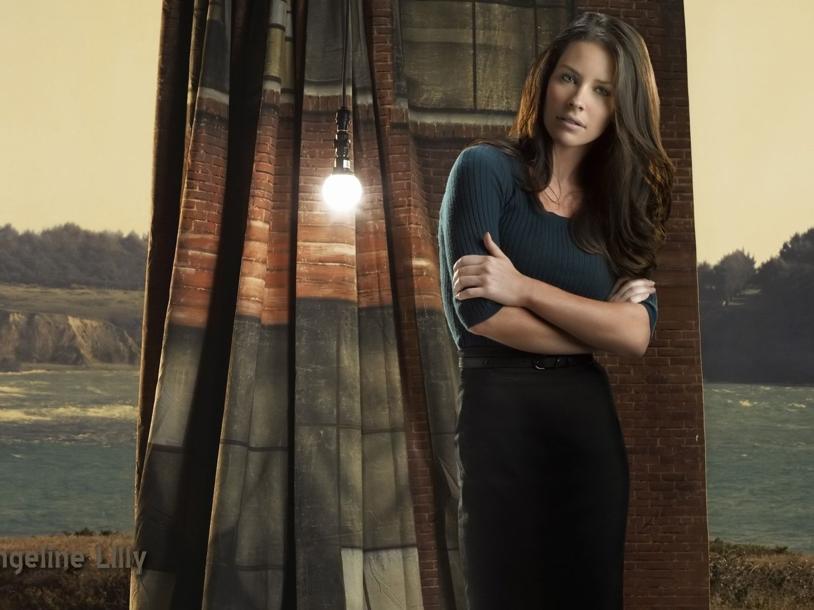 Evangeline Lilly 伊万傑琳·莉莉美女壁紙 #3 - 1600x1200
