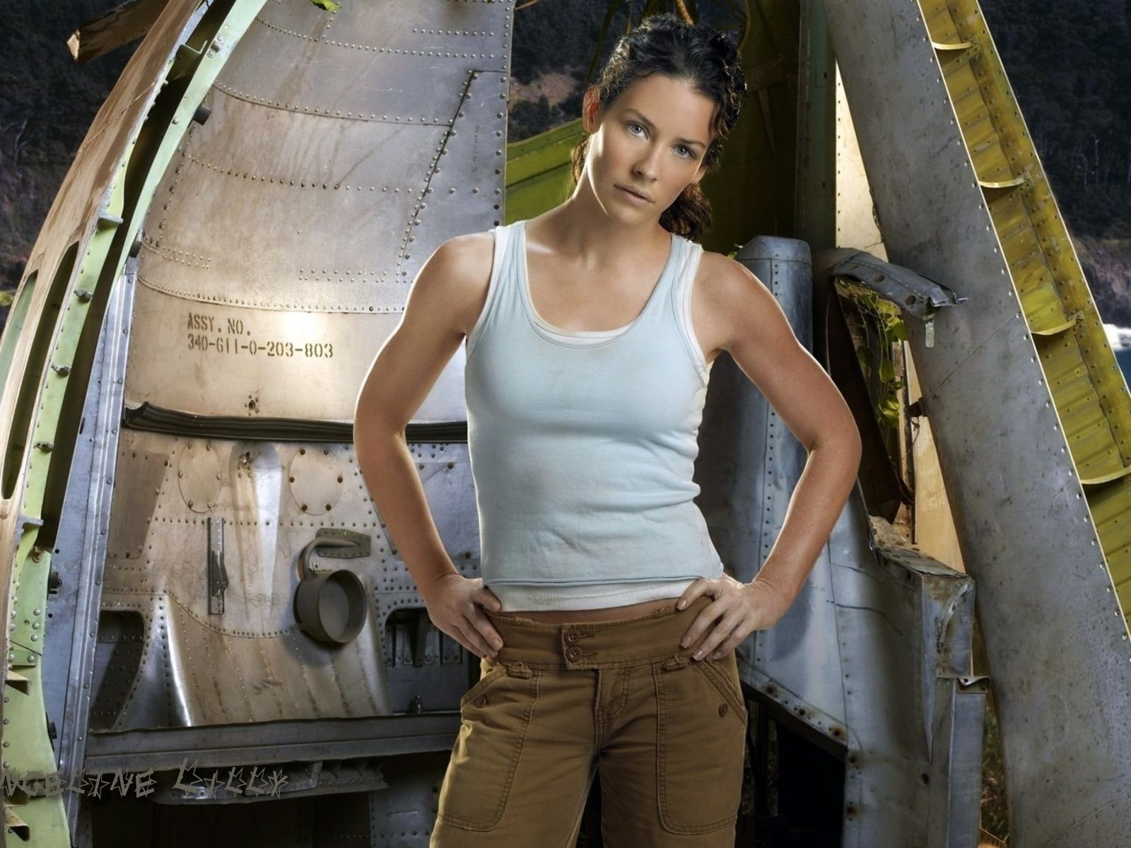 Evangeline Lilly hermoso fondo de pantalla #9 - 1600x1200