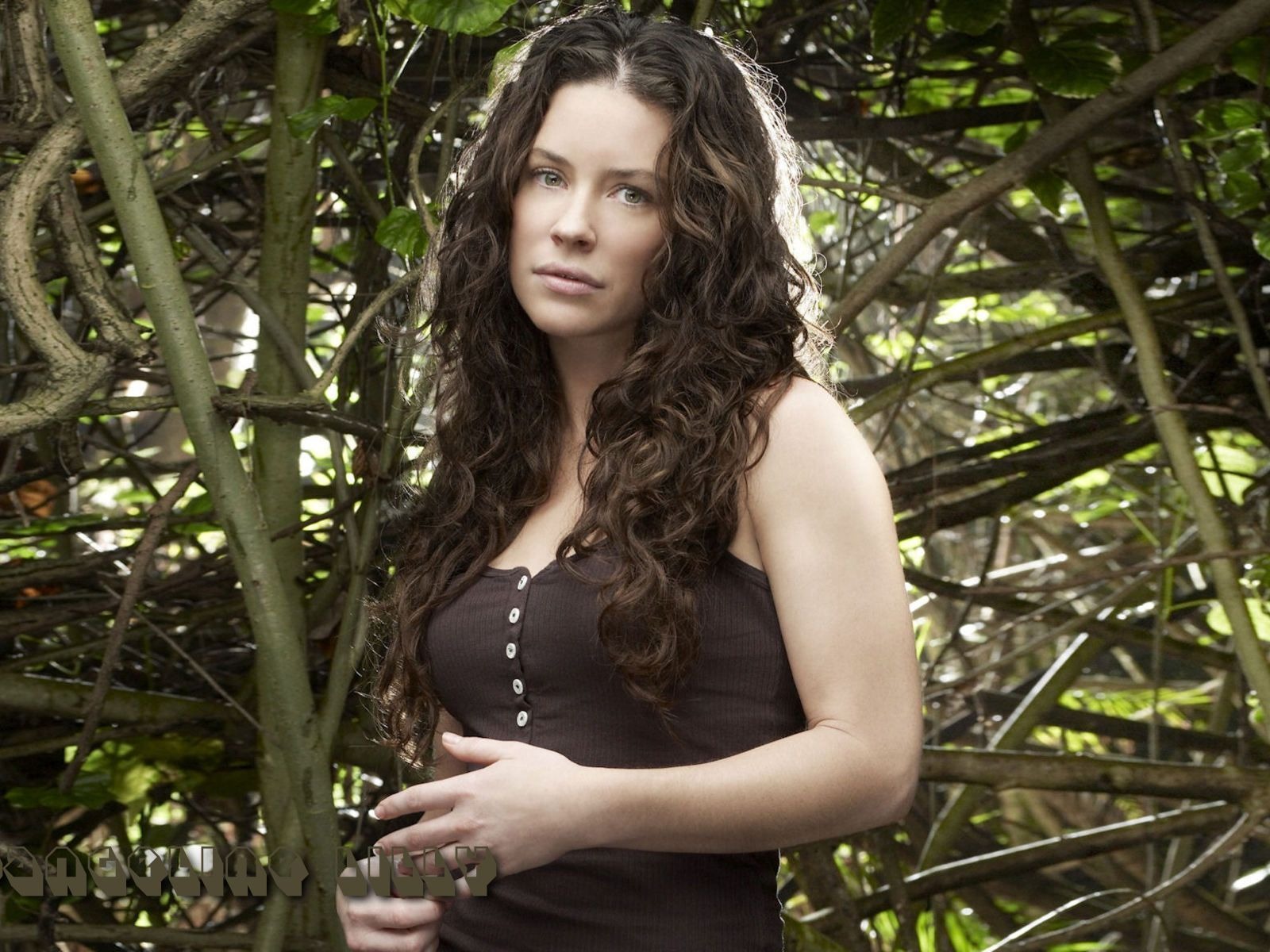 Evangeline Lilly beautiful wallpaper #13 - 1600x1200