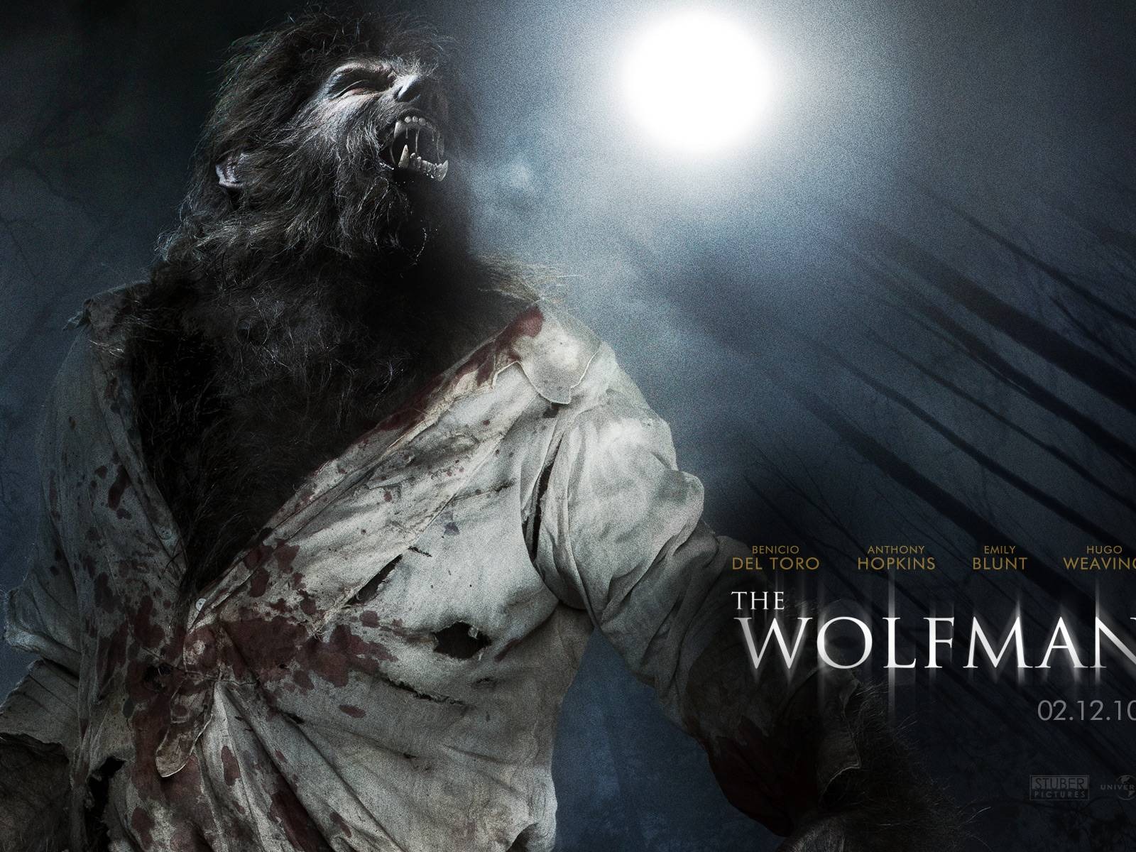 The Wolfman 狼人 电影壁纸3 - 1600x1200