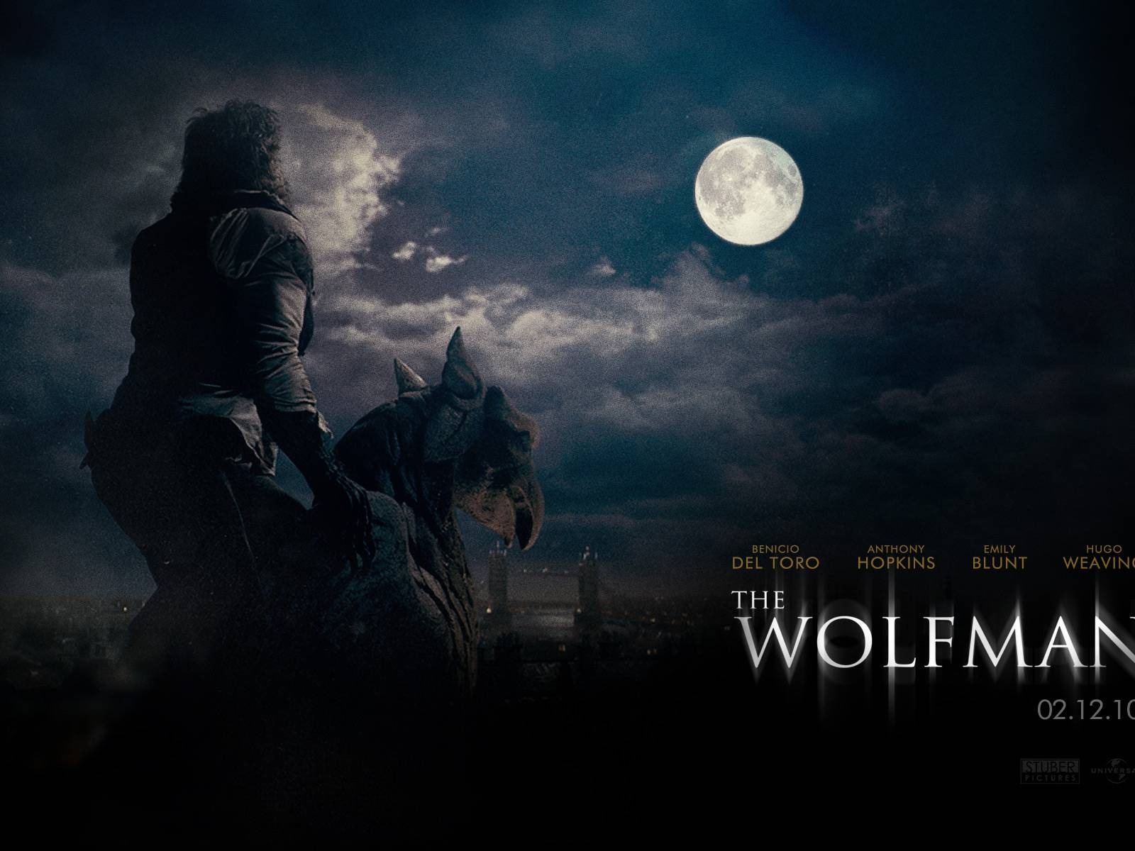 The Wolfman 狼人 電影壁紙 #4 - 1600x1200