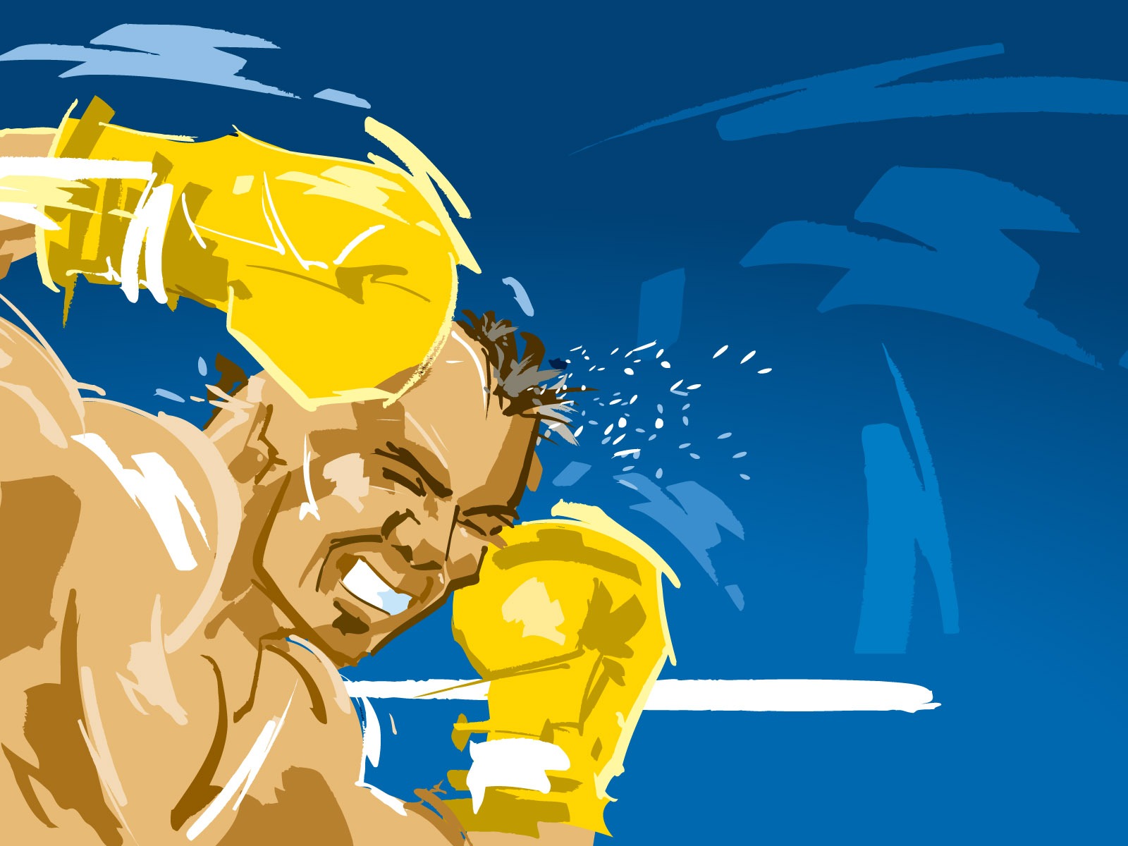 People living movement vector wallpaper (2) #1 - 1600x1200