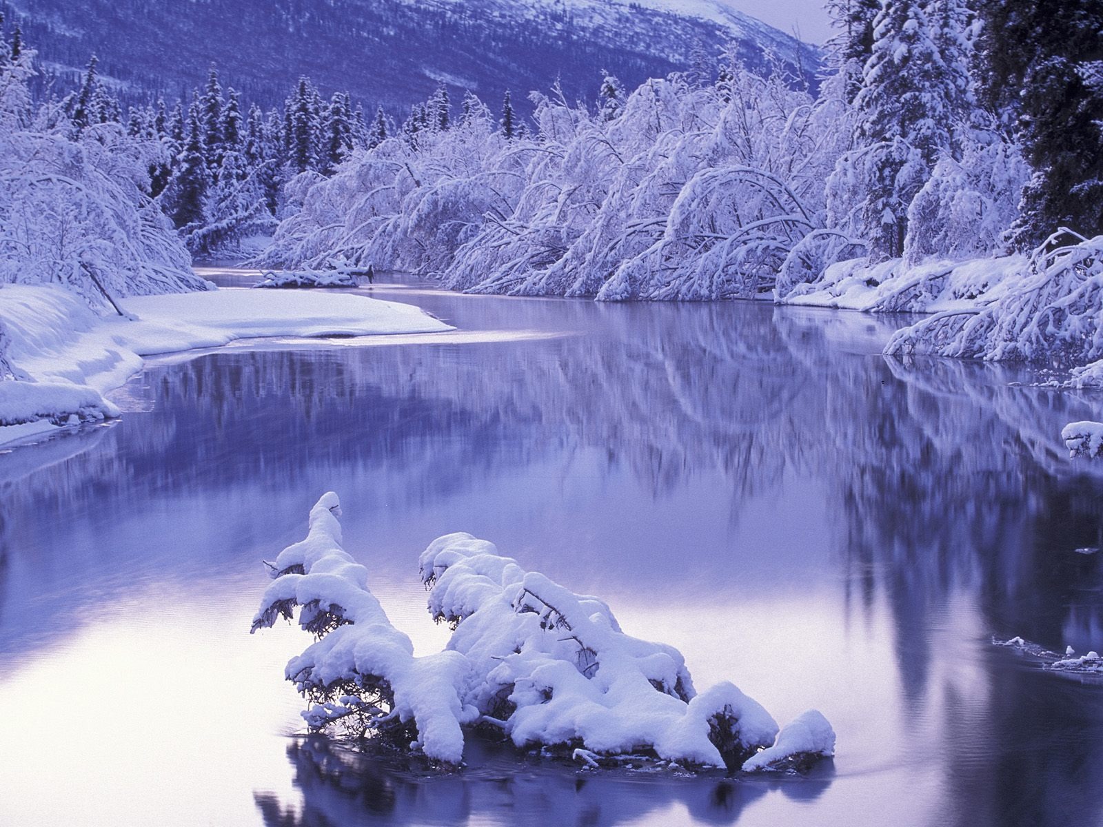 雪山雪景合集 壁紙(一) #19 - 1600x1200