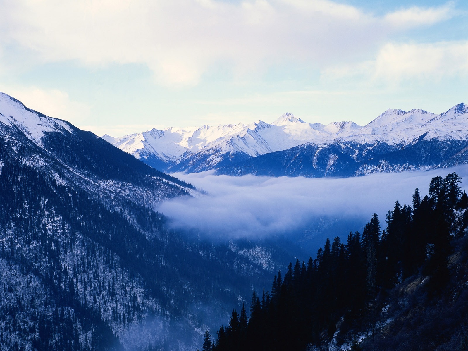 雪山雪景合集 壁紙(二) #4 - 1600x1200
