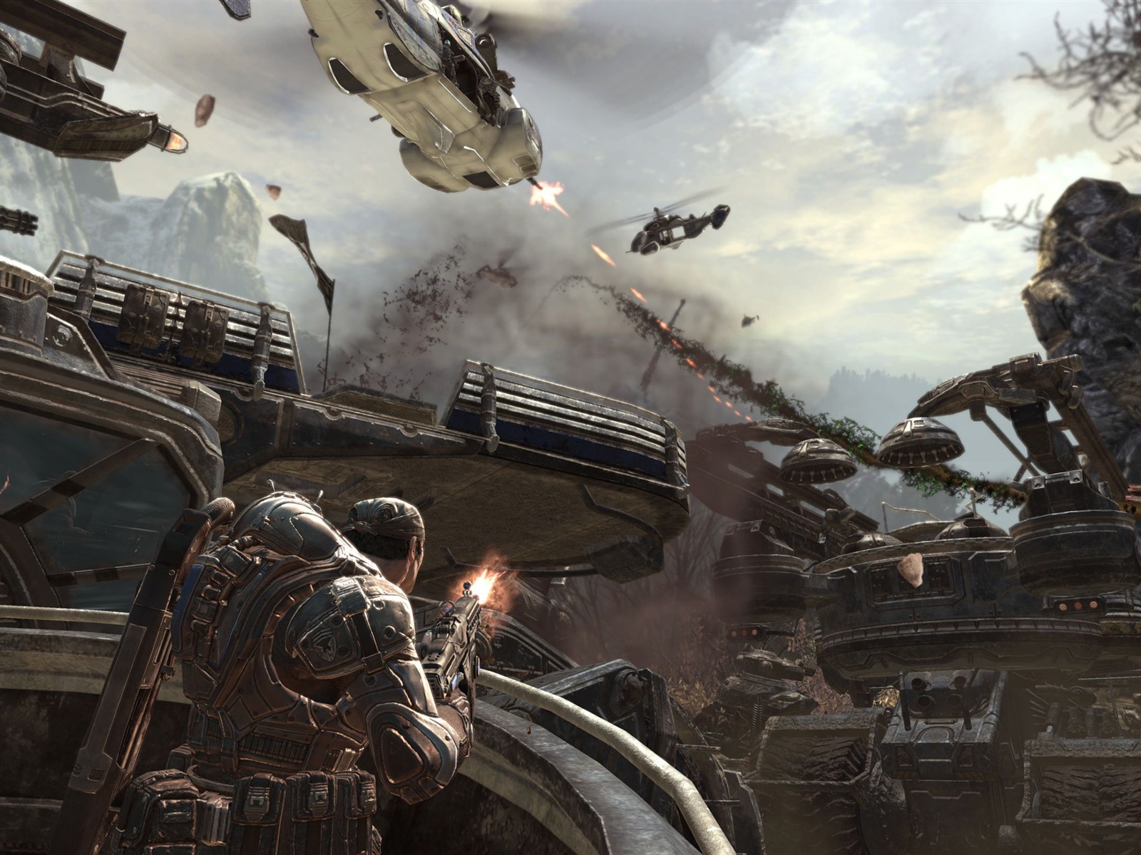 Gears Of War 2 战争机器 2 高清壁纸(二)3 - 1600x1200