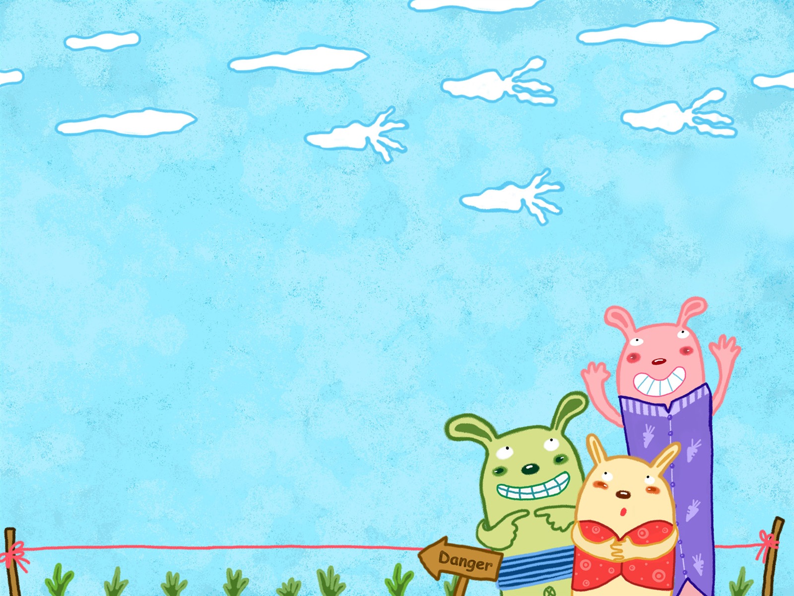 Large cartoon wallpaper (1) #11 - 1600x1200