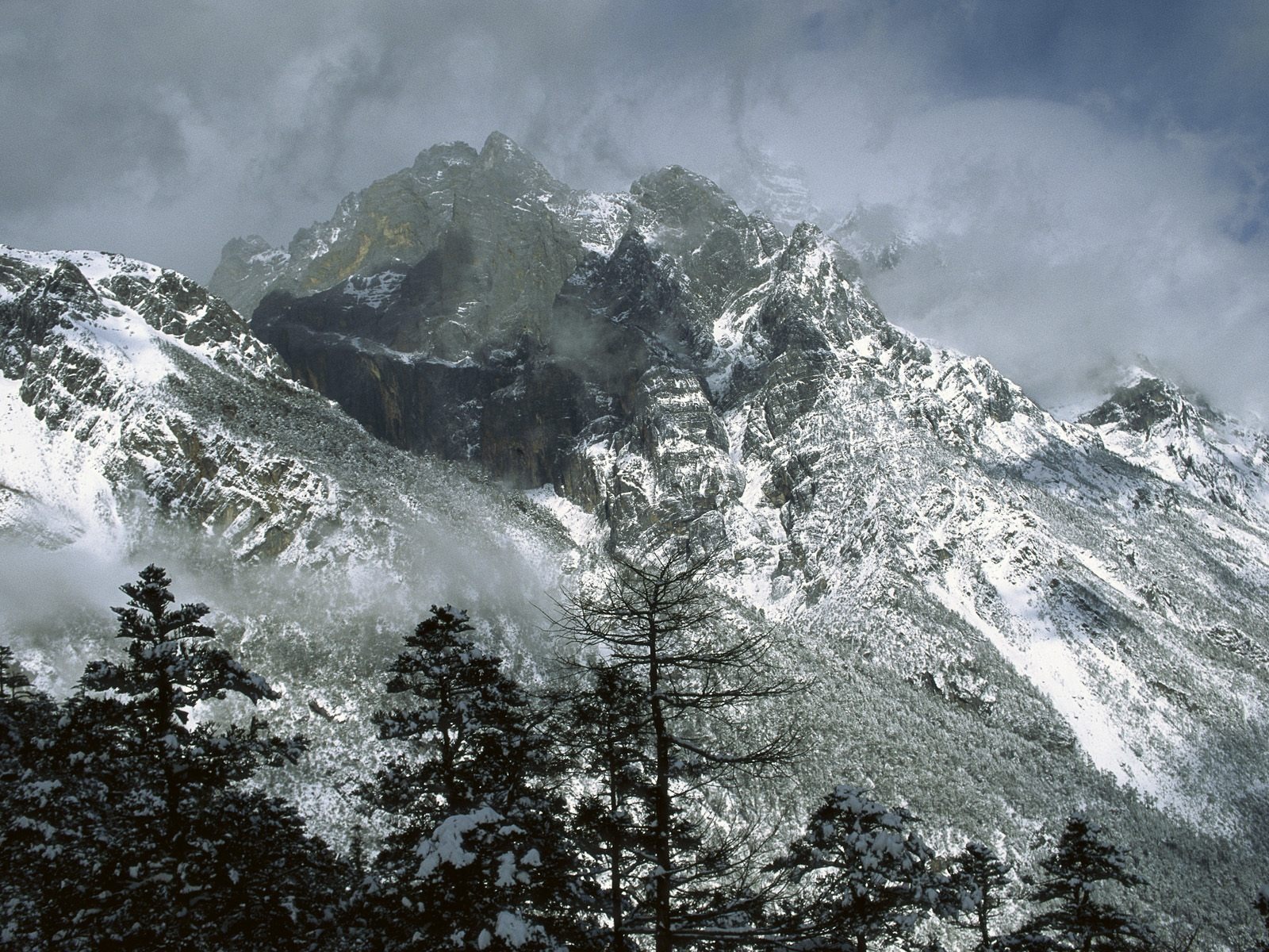 雪山雪景合集 壁紙(四) #4 - 1600x1200